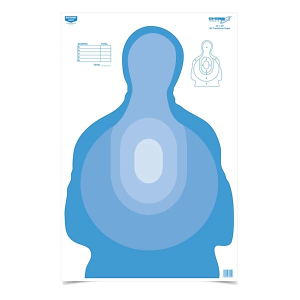 Birchwood Casey Eze-Scorer 23x35 BC Transitional Blue Target 100-Pack