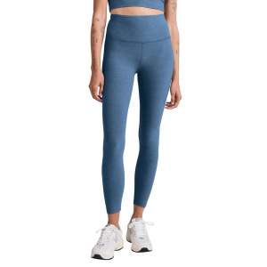 Women's Beyond Yoga Spacedye Caught in the Midi High Waisted Tights XSmall Washed Denim