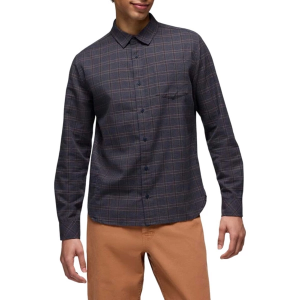 Men's prAna Los Feliz Long Sleeve Flannel 2XLarge Capulet Blue