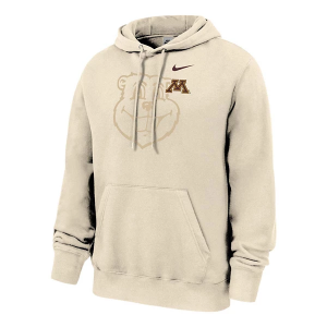 Minnesota Golden Gophers Nike Hoodie Small Natural