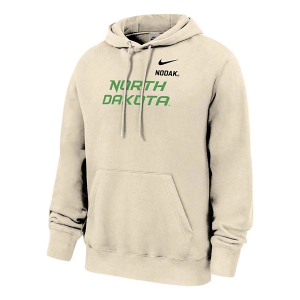 North Dakota Fighting Hawks Nike Hoodie 3XLarge Natural
