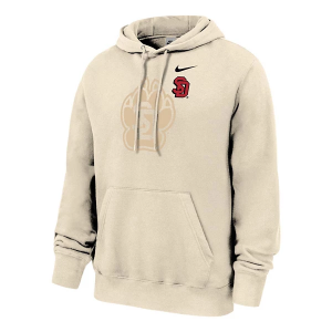 South Dakota Coyotes Nike Hoodie Large Natural