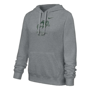 North Dakota State Bison Nike Women's Hoodie Small Heather Grey