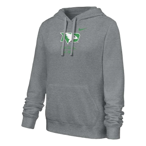North Dakota Fighting Hawks Nike Women's Hoodie Medium Heather Grey