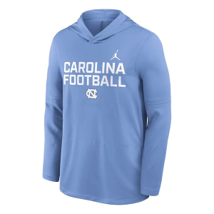 North Carolina Tar Heels Nike Hoodie Medium Light Blue