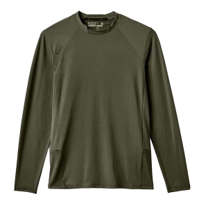 Men's 5.11 PT-R Rapid Grit Long Sleeve T-Shirt Large Ranger Green