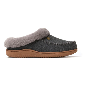Women's Dearfoams Atley Casual Clogs Regular 8 Dark Heather Grey