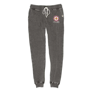 Iowa State Cyclones Blue 84 Women's Double Dipper Sweatpants Medium Charcoal