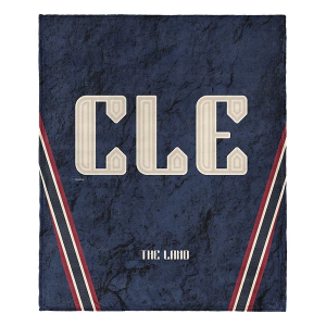 TheNorthwest Cleveland Guardians City Connent Silk Touch Throw Blanket