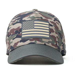 Men's Alter Ego Running Coaster Splash Tactical Running Snapback Hat One Size Jungle Camo