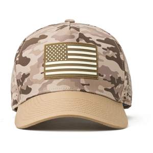 Men's Alter Ego Running Coaster Splash Tactical Running Snapback Hat One Size Sand Camo
