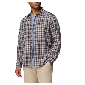 Men's Columbia Vapor Ridge IV Long Sleeve Button Up Shirt XLarge Grey Heather