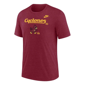 Iowa State Cyclones Nike Throwback Vault T-Shirt 2XLarge Cardinal