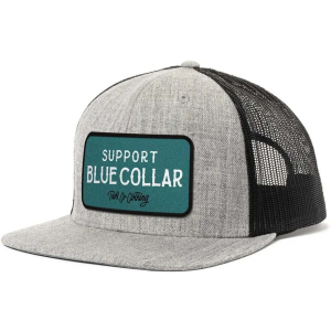 Men's Troll Co. Clothing SBC Barricade Trucker Work Snapback Hat One Size Patina