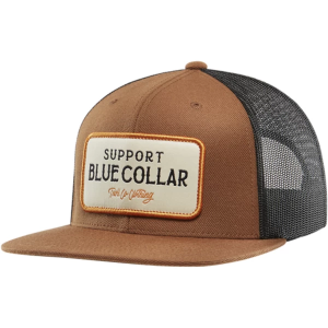 Men's Troll Co. Clothing SBC Barricade Trucker Work Snapback Hat One Size Coyote Brown
