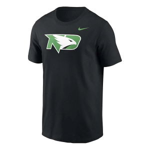 North Dakota Fighting Hawks Nike Vault Logo T-Shirt Small Black
