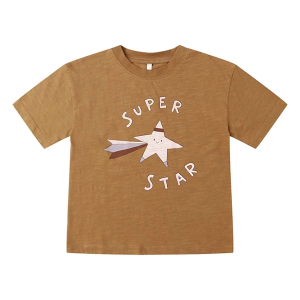 Rylee + Cru Relaxed Super Star T-Shirt Toddler 2/3T Golden