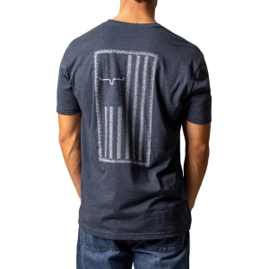 Men's Kimes Ranch Patched T-Shirt 2XLarge Navy