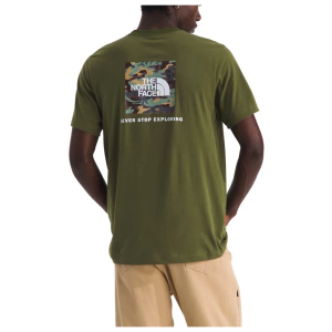 Men's The North Face Evolution Box Camo Fill T-Shirt Small Green