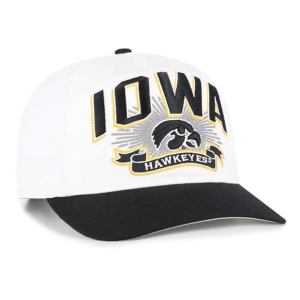 Iowa Hawkeyes 47 Brand Prime Play Kids' Snapback Hat One Size White