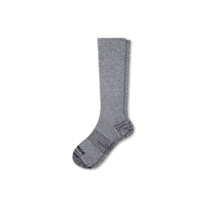 Men's Bombas Compression Knee High Socks Small Grey