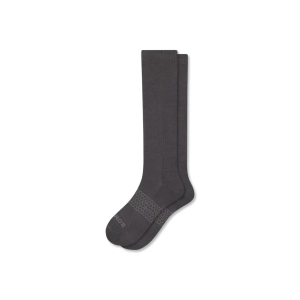 Men's Bombas Compression Knee High Socks Medium Dusty Steel