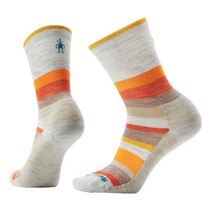 Adult Smartwool Everyday Multi-Stripe Crew Socks XLarge Ash