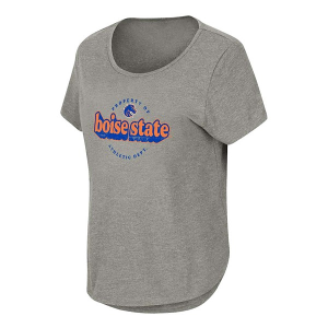 Boise State Broncos Colosseum Girls' Myla Kids' T-Shirt XSmall Grey Heather