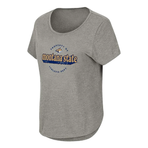 Montana State Bobcats Colosseum Girls' Myla Kids' T-Shirt XLarge Grey Heather