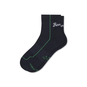 Men's Bombas Classic Running Quarter Socks Large Midnight Navy