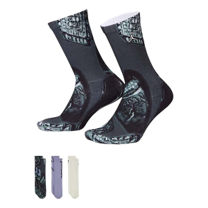 Boys' Jordan MVP Rings Crew Socks Youth 7 Off White 3 Pack