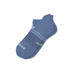 Women's Bombas Classic All-Purpose Ankle Socks Small Blue Smoke