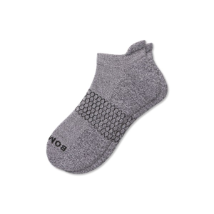 Men's Bombas Core Marl Ankle Socks XLarge Light Charcoal