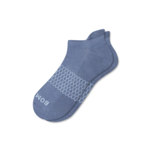 Women's Bombas Solids Ankle Socks Small Blue Smoke