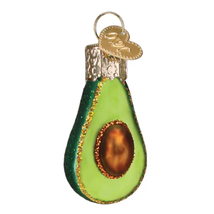 Old World Christmas Mini Avocado Ornament