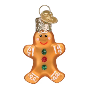 Old World Christmas Mini Gingerbread Man Ornament
