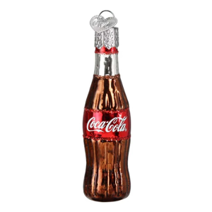 Old World Christmas Mini Coca-Cola Bottle Ornament