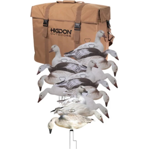 Higdon Flats Snow and Blue Goose Motion Combo Pack Silhouette Decoys