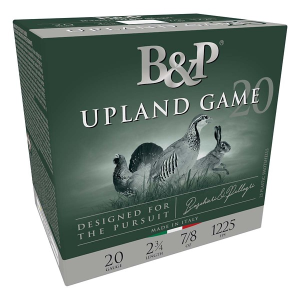 B&P Hunting Upland Game Lead 20 Gauge Shotshells