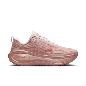 Women's Nike Vomero Plus Running Shoes 11 Regular Particle Pink/Mtlc Rose Gold-Silt Red