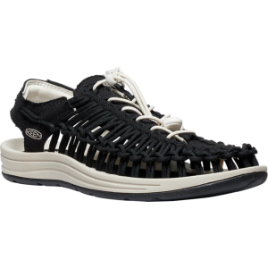 Men's KEEN UNEEK Canvas Water Sandals 11 Black/Birch