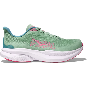 Women's HOKA Mach 6 Running Shoes 6.5 Regular Jadeite / Alpine Blue