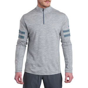 Men's Kuhl Light Team 1/4 Zip Pullover XLarge Ash
