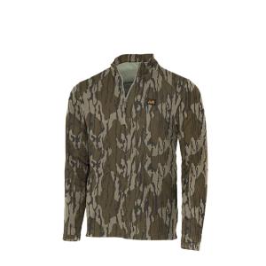 Men's Muddy Outdoors DV8 Quest Long Sleeve 1/4 Zip 3XLarge Mossy Oak Bottomland