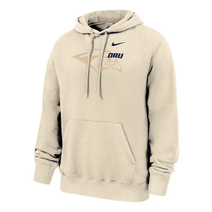 Oral Roberts Golden Eagles Nike Hoodie XLarge Natural