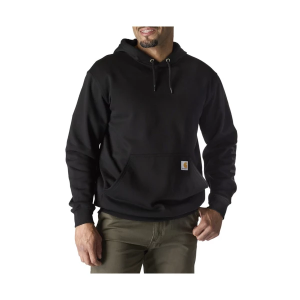 Men's Carhartt Rain Defender Loose Fit Midweight Logo Graphic Work Hoodie XLarge Black