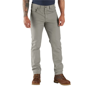 Men's Carhartt Rugged Flex Duck 5-Pocket Tapered Chino Pants 36 Weather Ash