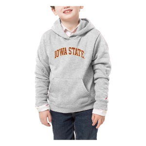 Iowa State Cyclones League Collegiate Kids Hoodie XLarge Grey Heather
