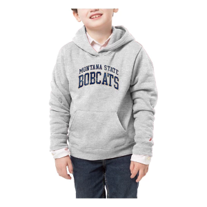 Montana State Bobcats League Collegiate Kids Hoodie Small Grey Heather