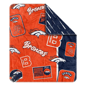 Logo Brands Denver Broncos Dream Weave Throw